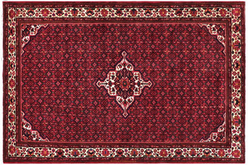 handmade Traditional Tabriz Red Beige Hand Knotted RECTANGLE 100% Wool Pile area rug 7x10